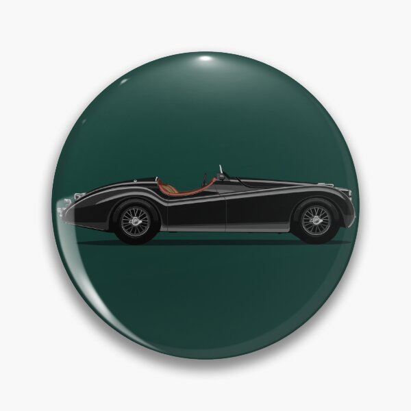 Item preview, Jag XK120  - ARTWORK-  Black classic otc designed and sold by SketchNinja.