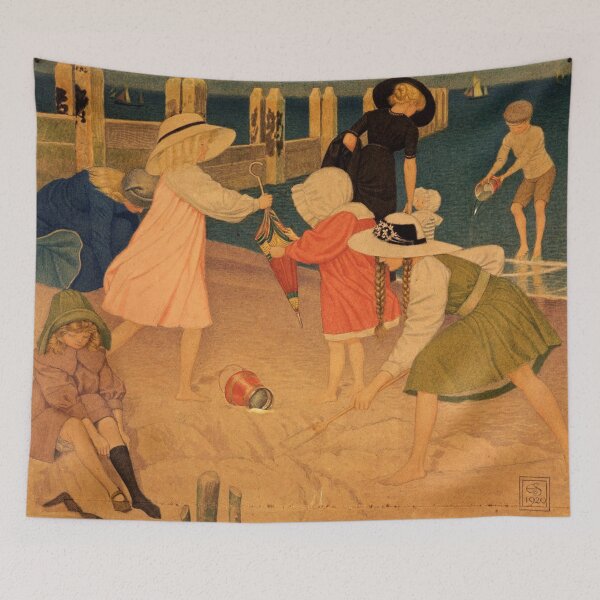 Item preview, Children at Play by Joseph Edward Southall - Vintage Art designed and sold by RickE.