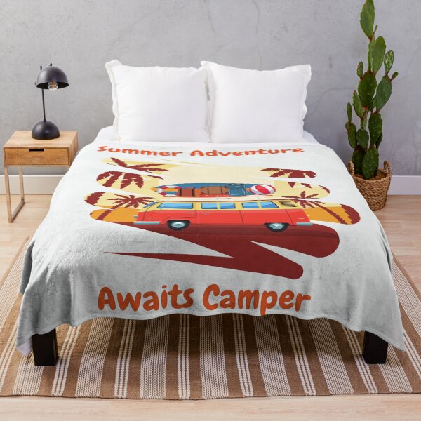 Item preview, Summer Adventure Awaits Camper designed and sold by formylovelydog.