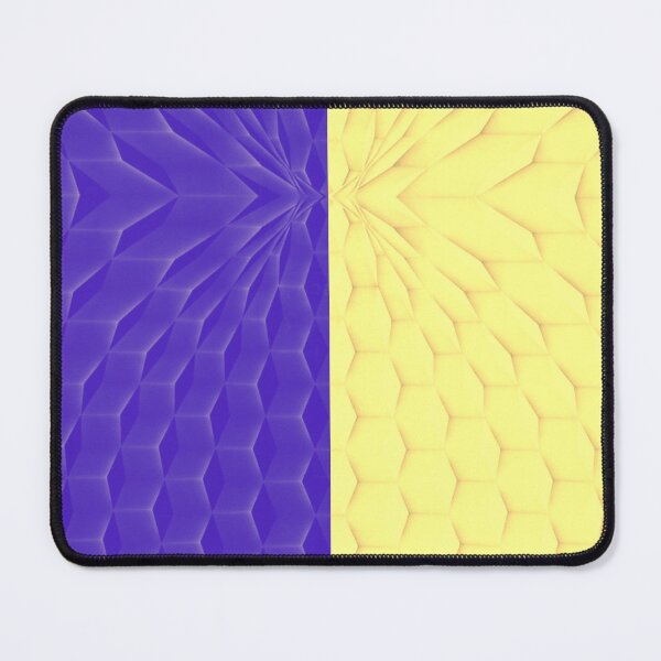 Item preview, This way to Gold and purple Geometric Tiles designed and sold by SpArtk.