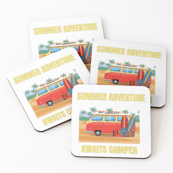 Item preview, Summer Adventure Awaits Camper designed and sold by formylovelydog.
