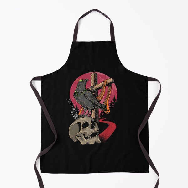 Item preview, Crow God Skull Cross Bringer of Death designed and sold by BakaOutfit.