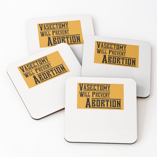 Item preview, Vasectomy prevents abortion designed and sold by HotYoga.