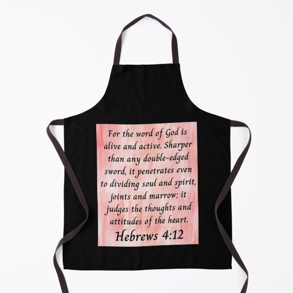 Item preview, Bible Verse Hebrews 4:12 designed and sold by Prayingwarrior.