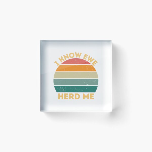 Item preview, I know ewe herd me - Funny Gift - Father's Day - Dad jokes  designed and sold by Cheerful Designs.
