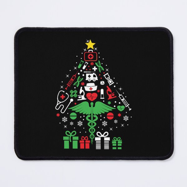 Item preview, Christmas Tree Nurse Xmas Snow Holiday Season Gift designed and sold by haselshirt.