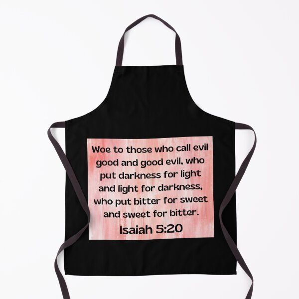 Item preview, Bible Verse Isaiah 5:20 designed and sold by Prayingwarrior.
