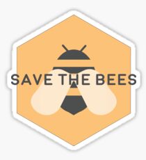 Save the Bees Sticker