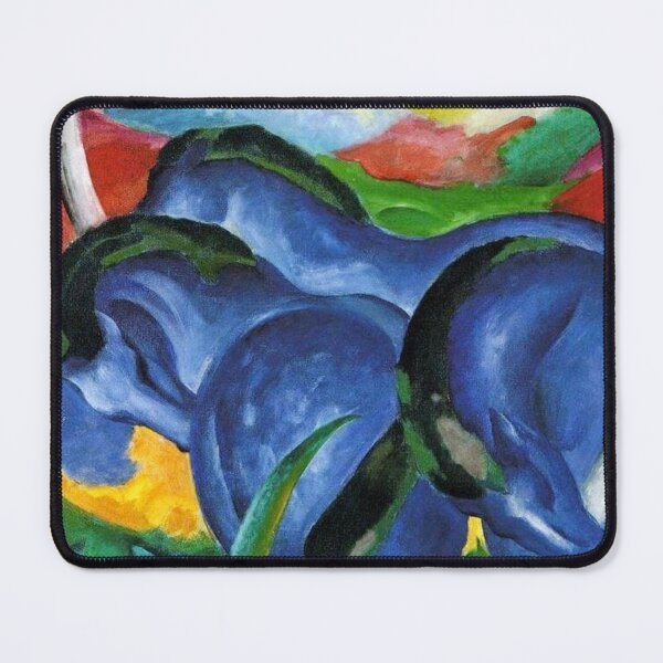 Item preview, The Large Blue Horse by Franz Marc designed and sold by WonderweissStudio.