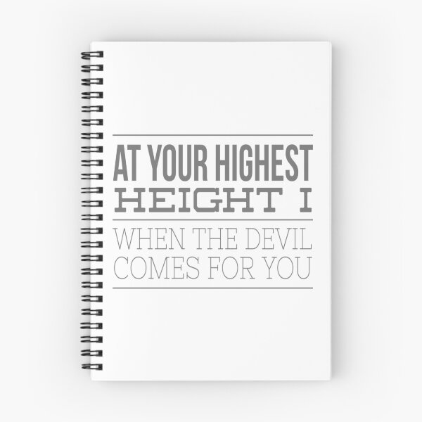 Item preview, At Your Highest Height Is When The Devil Comes For You 8 designed and sold by MrCsStores.