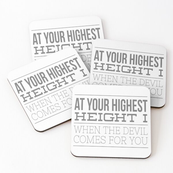 Item preview, At Your Highest Height Is When The Devil Comes For You 8 designed and sold by MrCsStores.