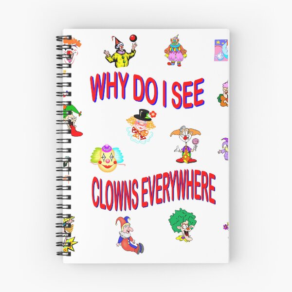 Item preview, Clowns Everywhere designed and sold by AnnePriestArt.