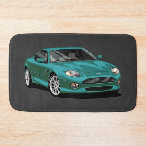 Item preview, Illustration green Aston Martin db7 coupe pop art artwork designed and sold by SketchNinja.