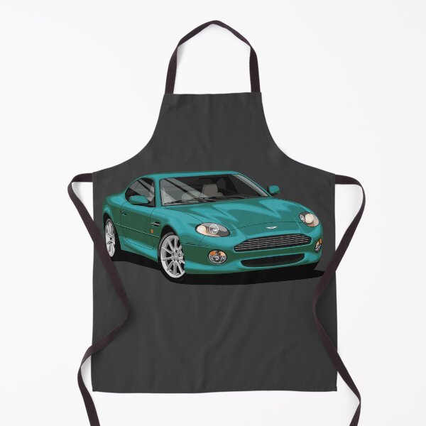Item preview, Illustration green Aston Martin db7 coupe pop art artwork designed and sold by SketchNinja.
