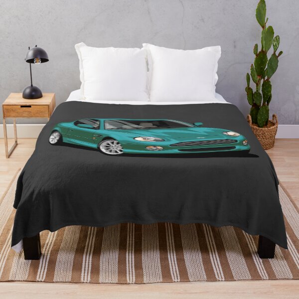 Item preview, Illustration green Aston Martin db7 coupe pop art artwork designed and sold by SketchNinja.