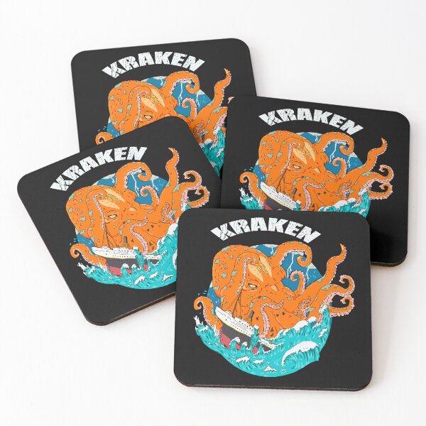 Item preview, Kraken Attack designed and sold by ragnacold.