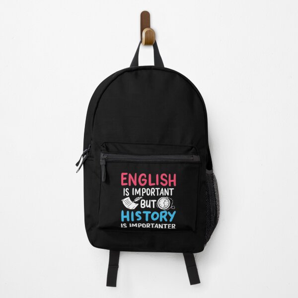 Item preview, Funny English Is Important History Is Importanter designed and sold by haselshirt.
