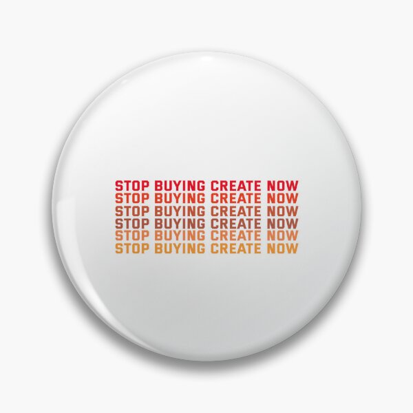 Item preview, anti consumerism designed and sold by Neylou-Art.