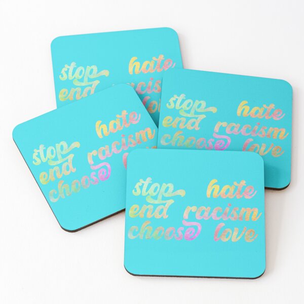 Item preview, stop hate end racism choose love designed and sold by sednalafandy79.