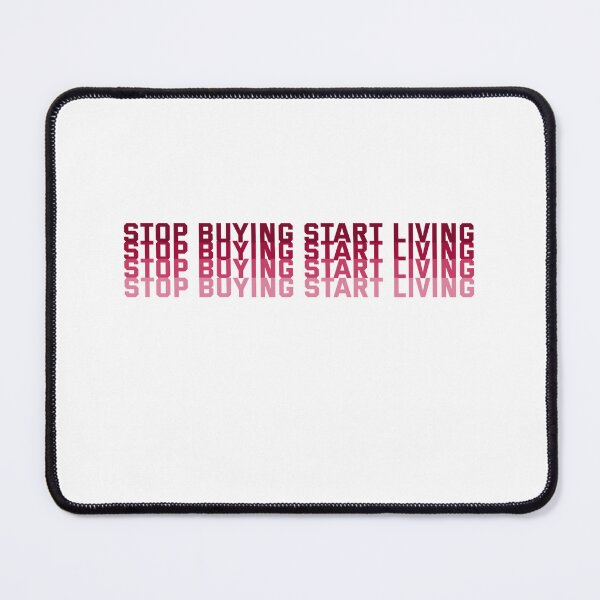 Item preview, anti consumerism designed and sold by Neylou-Art.