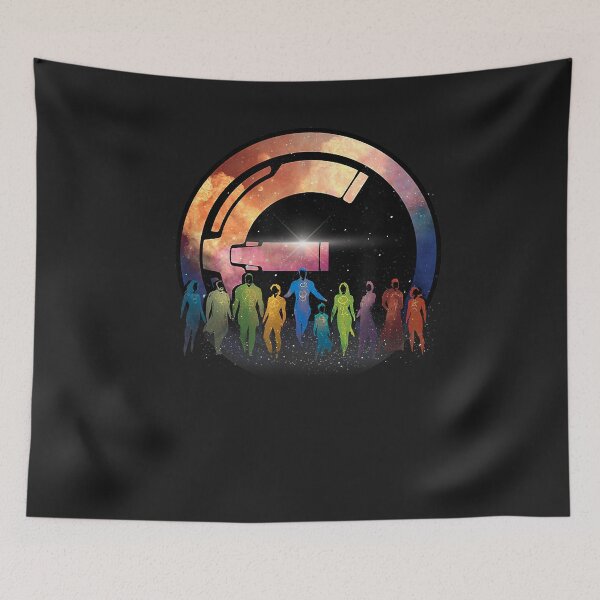Item preview, Eternals Logo Immortal Beings Cosmic Silhouettes  designed and sold by KylieGibbonn.
