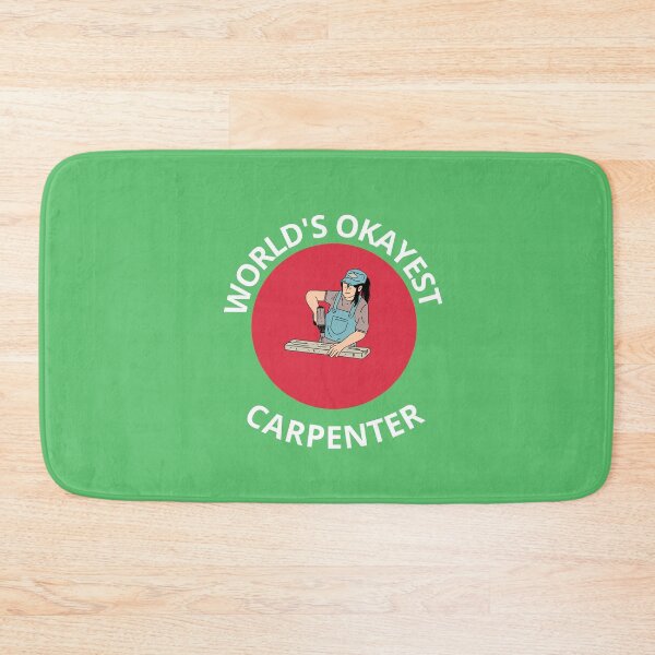 Item preview, WORLD'S OKAYEST CARPENTER designed and sold by Andy1503.