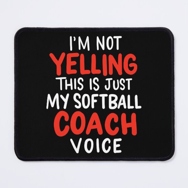 Item preview, Softball Coach Voice Coaching Mentor Teacher Sport designed and sold by haselshirt.