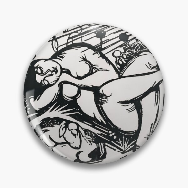 Item preview, Sleeping Shepherdess by Franz Marc designed and sold by WonderweissStudio.