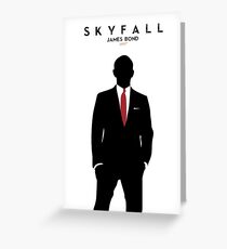 James Bond - Daniel Craig Greeting Card