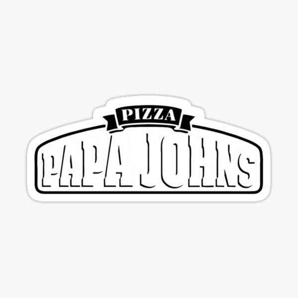 Pizza John Stickers for Sale