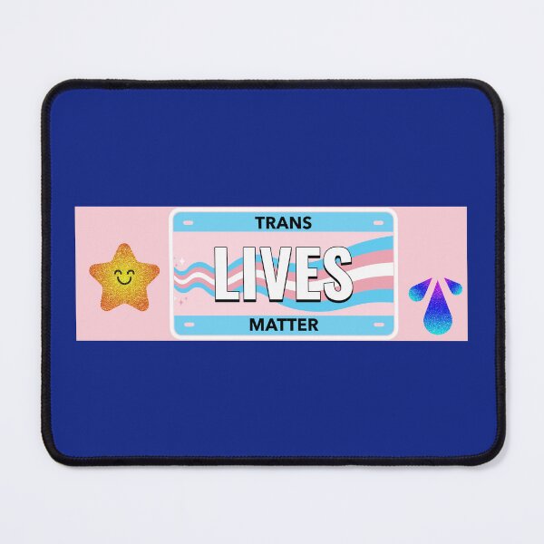 Item preview, TRANS LIVES MATTER BUMPER designed and sold by DiscoVibes.