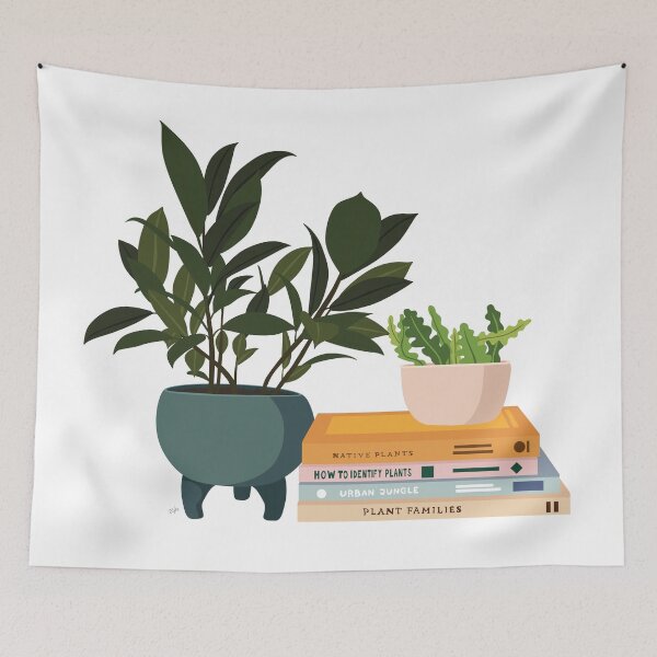 Item preview, Books and Plants designed and sold by zykydesigns.