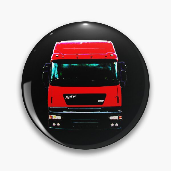 Item preview, Classic ERF ECX lorry red high contrast designed and sold by soitwouldseem.