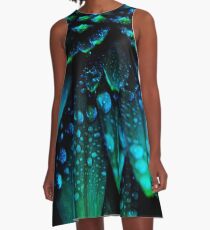 Midnight Blue A-Line Dress