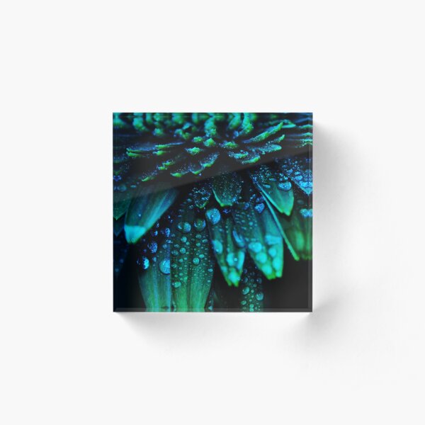 Midnight Blue Acrylic Block