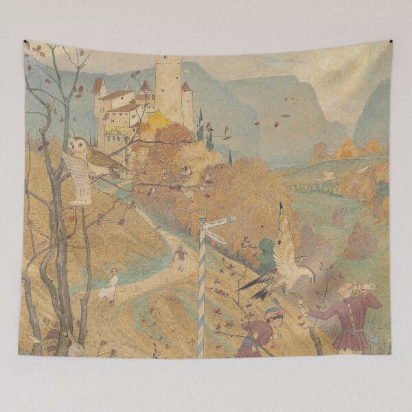 Item preview, Sylvias travels by Maxwell Armfield - Vintage Art designed and sold by RickE.