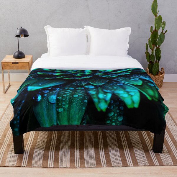 Midnight Blue Throw Blanket