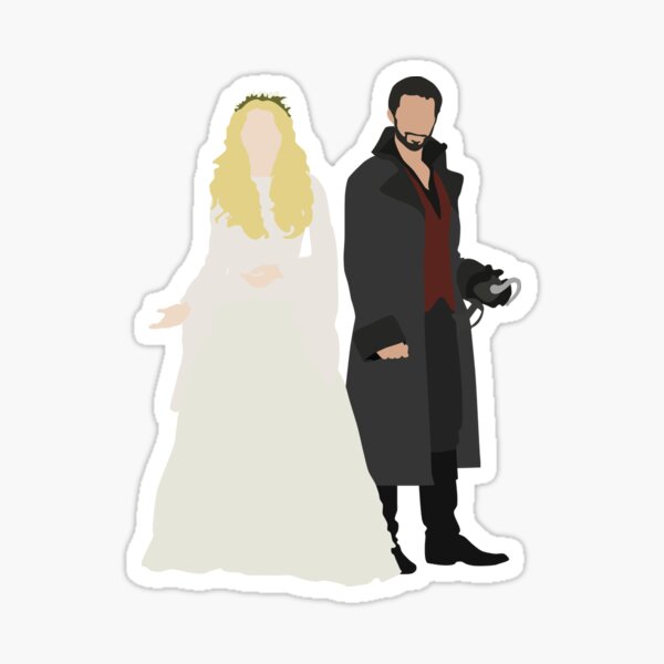Captain Swan Wedding Sticker