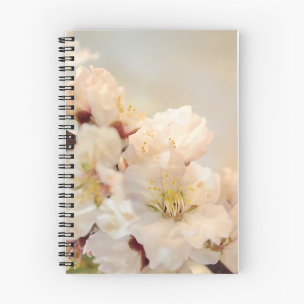 Item preview, Peach blossom spring white flowers designed and sold by by-jwp.