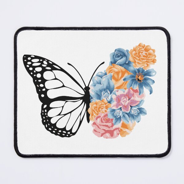 Item preview, Half Flower Wing Butterfly designed and sold by Sangeeta Art Co..