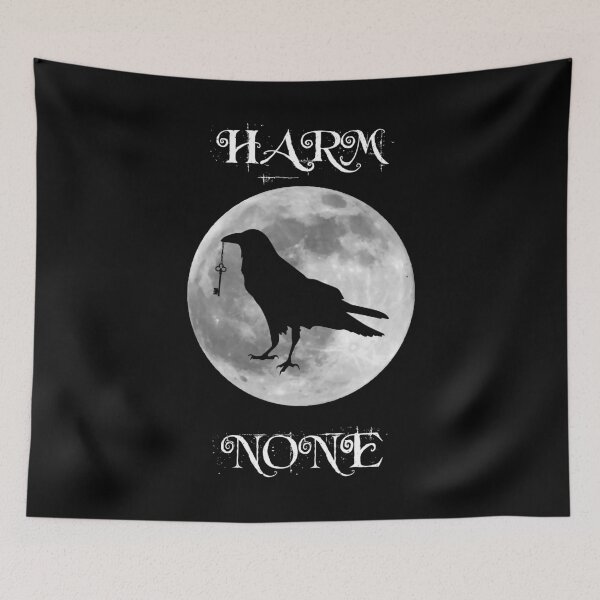 Artikelvorschau, Wiccan Moon Raven Schaden Keine entworfen und verkauft von JacknightW.