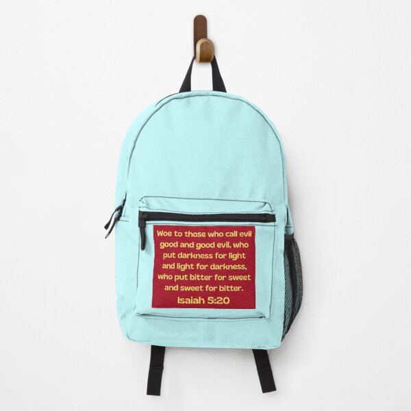 Item preview, Bible Verse Isaiah 5:20 designed and sold by Prayingwarrior.