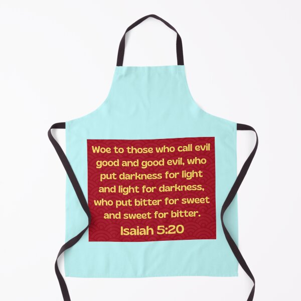 Item preview, Bible Verse Isaiah 5:20 designed and sold by Prayingwarrior.