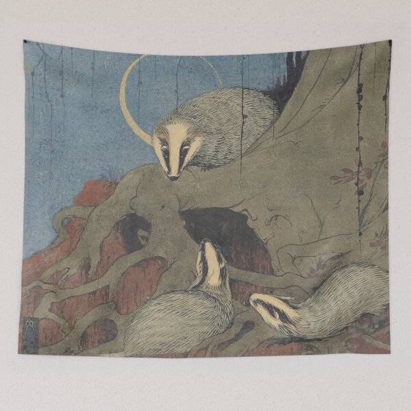 Item preview, Hedgehogs by Maxwell Armfield - Vintage Art designed and sold by RickE.