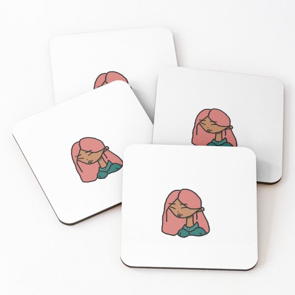 Item preview, pink hair girl designed and sold by DrawingAsAdan.