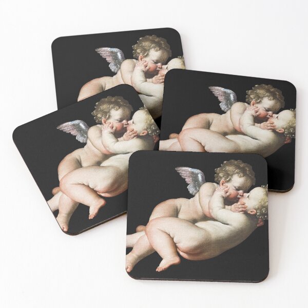 Item preview, Domenichino - Renaldo and Armida Renaissance angels designed and sold by elinaarbidane.