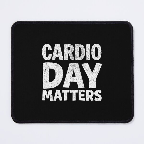 Item preview, Cardio Day Matters Gym Fitness Bodybuilding Gift designed and sold by haselshirt.