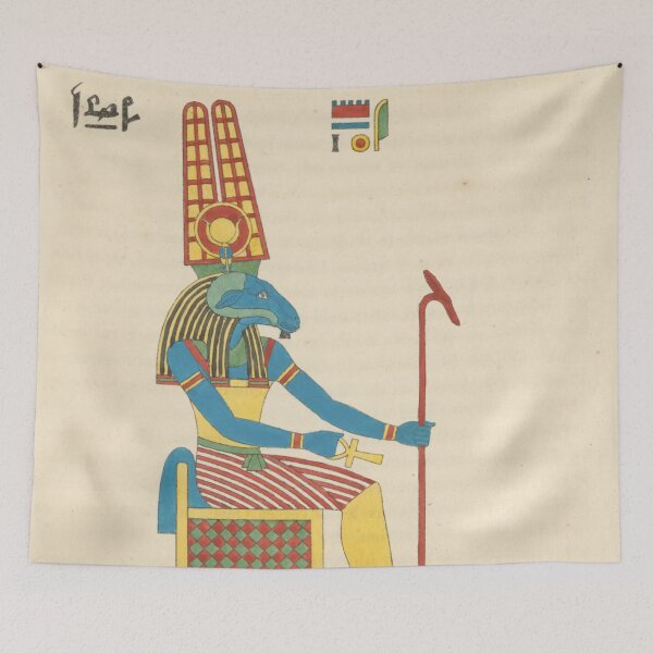 Item preview, Amun, has a ram's head designed and sold by SuperMerchMan.