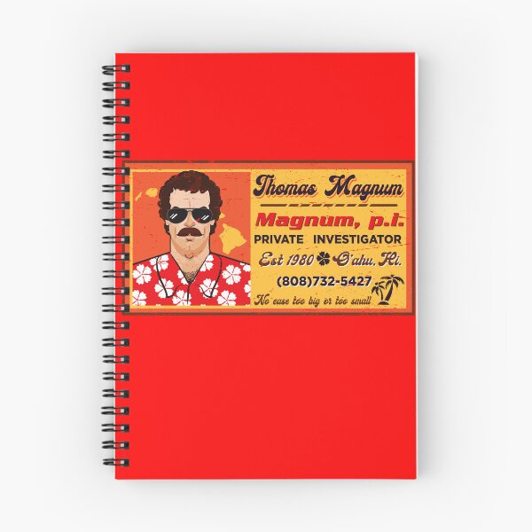 Item preview, Tarjeta Magnum PI designed and sold by Alema Art.
