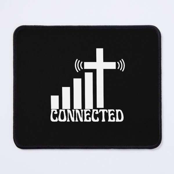 Item preview, Connected to god - jesus designed and sold by Cheerful Designs.